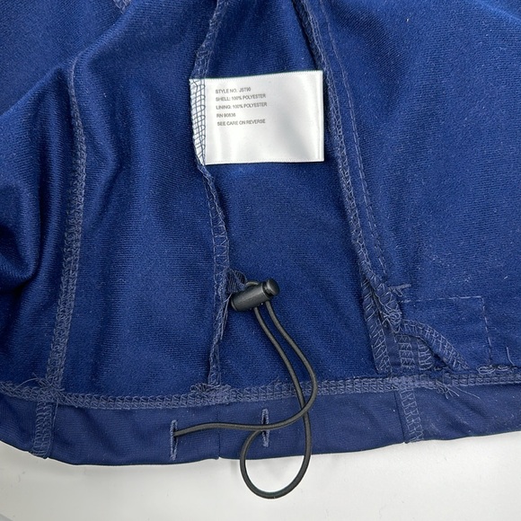 NBA Cares Track Jacket Sz L, Navy/White - Picture 6 of 8